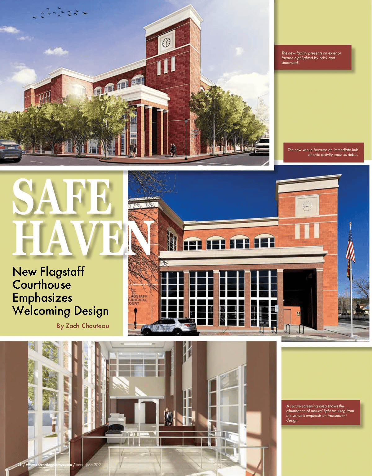 Pages from Correctional News_Facility of the Month - Flagstaff Municipal Courthouse_May-June 2021