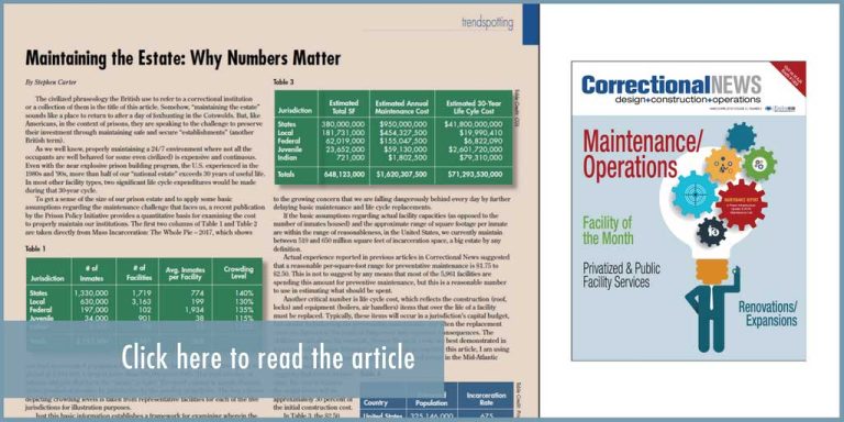 Maintaining the Estate: Why Numbers Matter