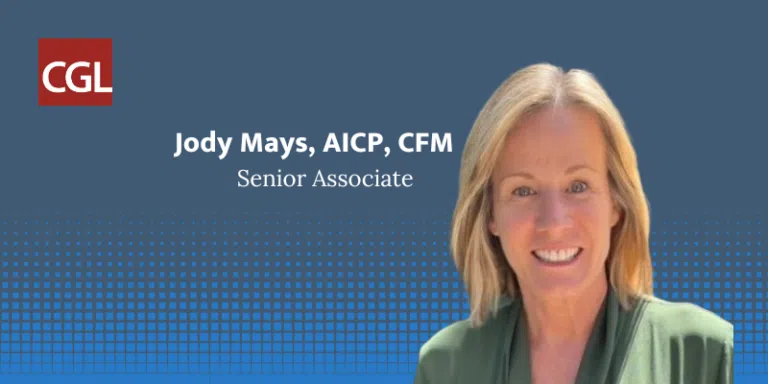 CGL Welcomes Jody Mays, AICP, CFM to Its Team of Justice Experts