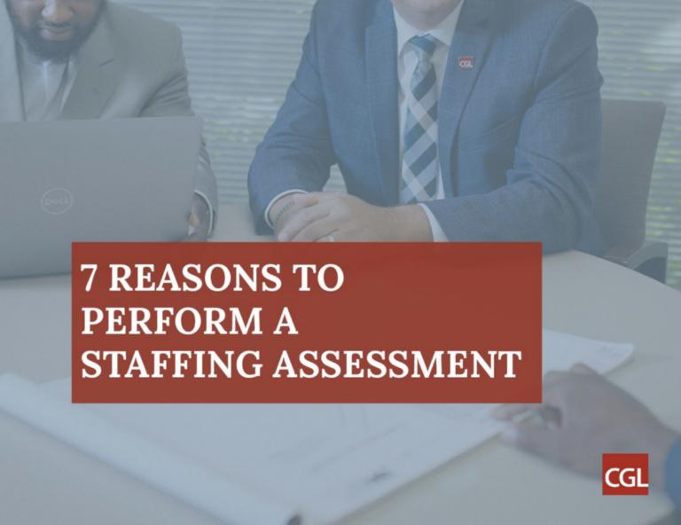 7 Reasons for Performing a Staffing Assessment Ebook